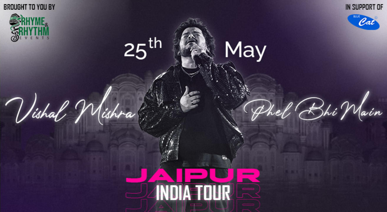 VISHAL MISHRA- PEHLE BHI MAIN INDIA TOUR 2024 I JAIPUR