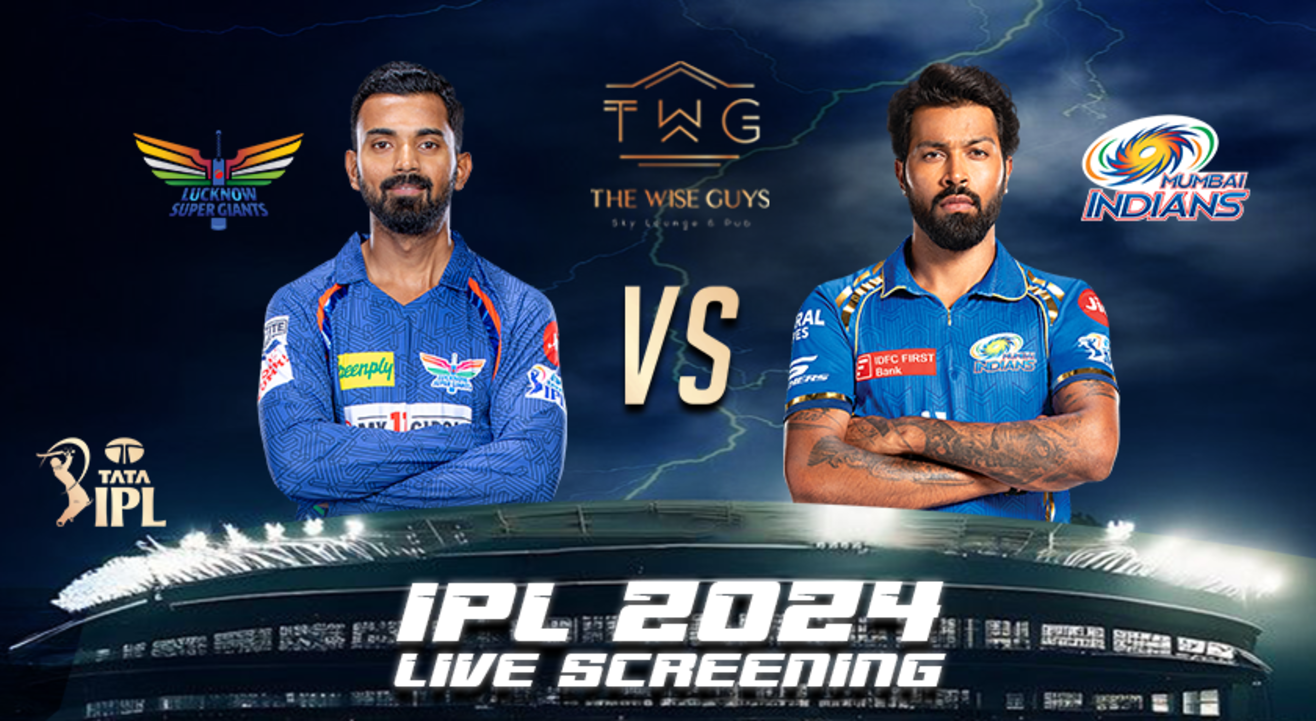 LSG VS MI | IPL LIVE SCREENING 