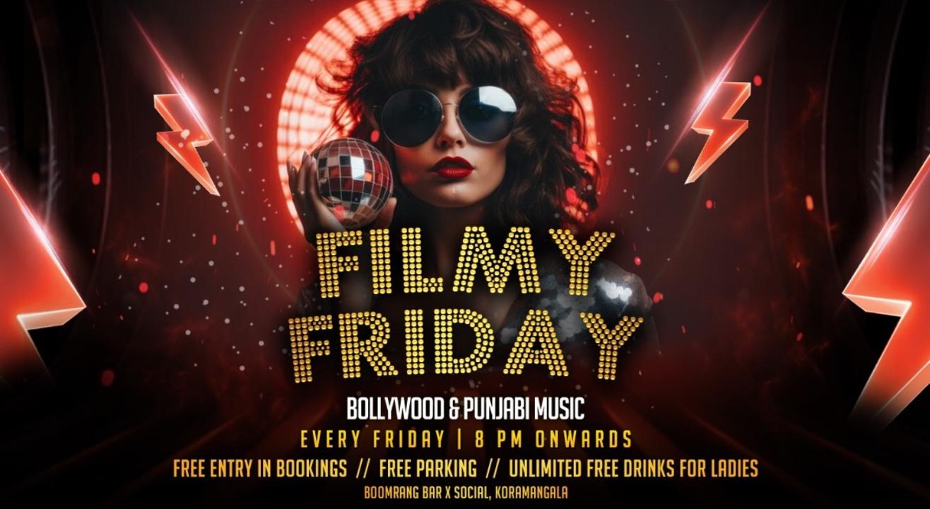 Friday Unlimited Free Drinks At: BOOMRANG Koramangala