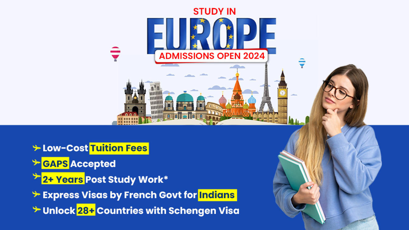 Study In Europe- Admissions Open 2024