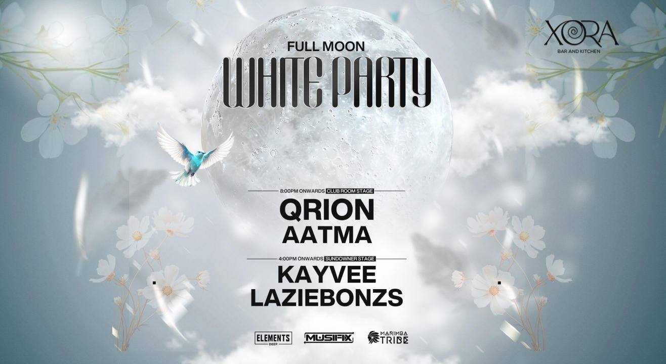 Full Moon White Party at Xora, Hyderabad