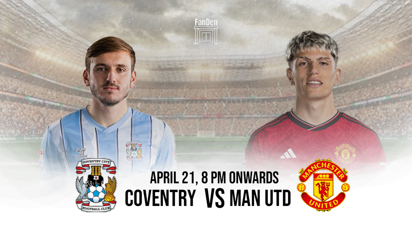 Coventry VS Man UTD - Duty Free Cartel, Juhu - Fan Den India | Screening.