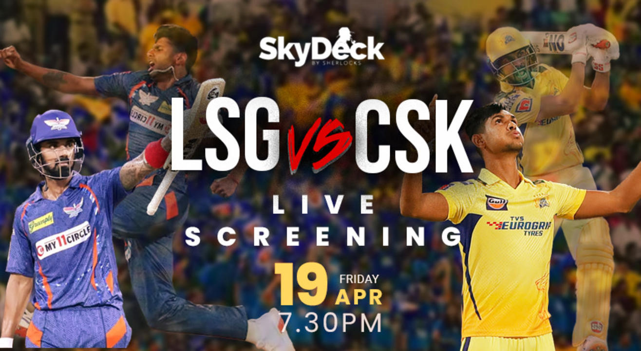 LSG VS CSK | IPL LIVE SCREENING