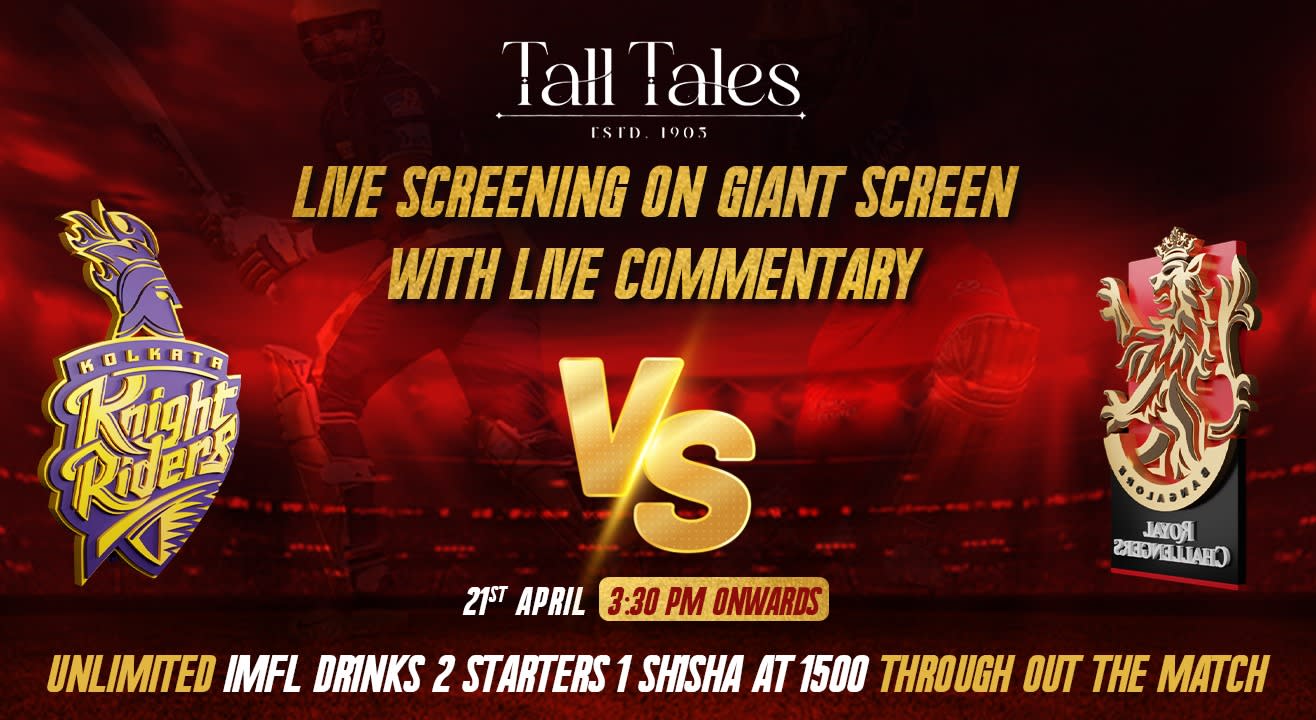 Live Screening On Giant Screen With Live Commentary