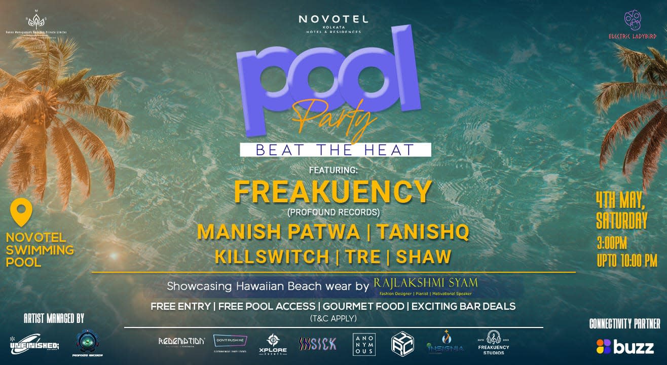 Pool Party-Beat The Heat at Novotel Kolkata Hotel & Residences