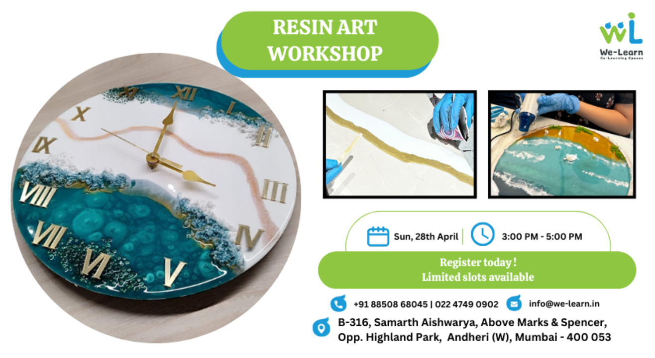 Resin art workshop