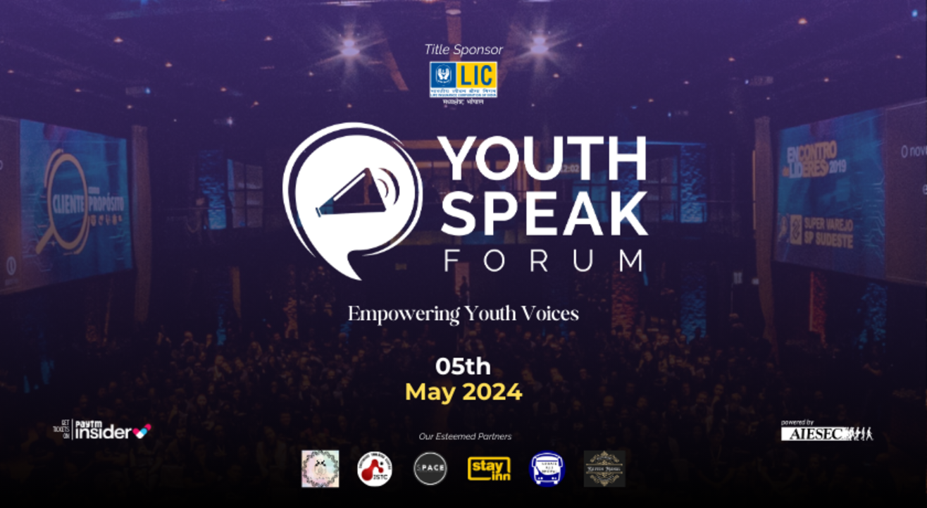 Youth Speak Forum - AIESEC in Bhopal