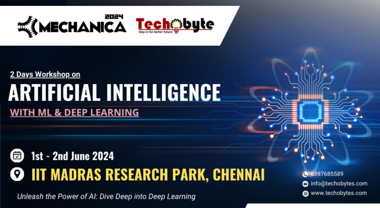 ARTIFICIAL INTELLIGENCE WORKSHOP @ IIT MADRAS RESEARCH PARK, CHENNAI