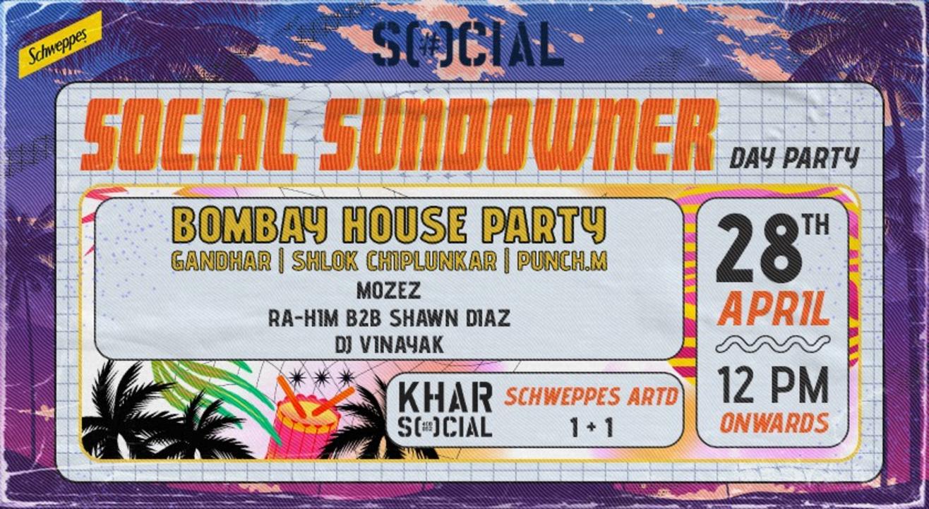 SOCIAL Sundowner | Khar SOCIAL | 28th April