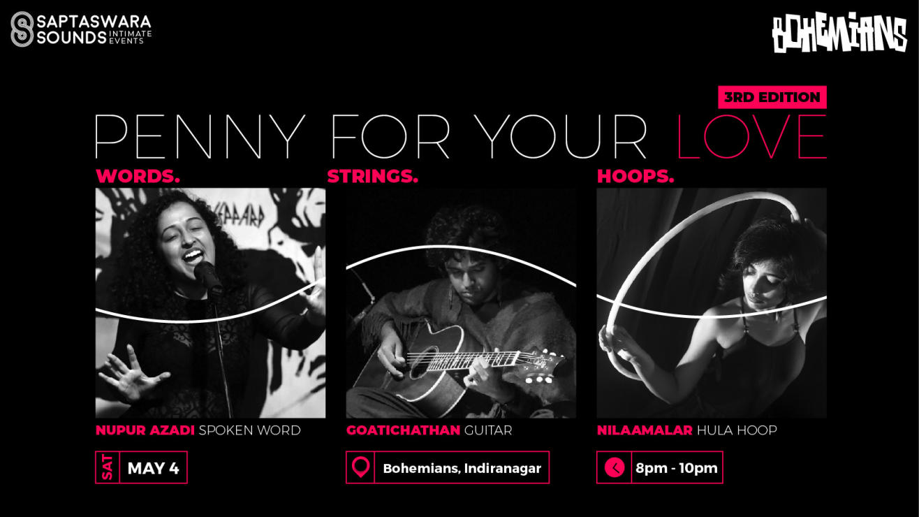 PENNY FOR YOUR LOVE - Words. Strings. Hoops.