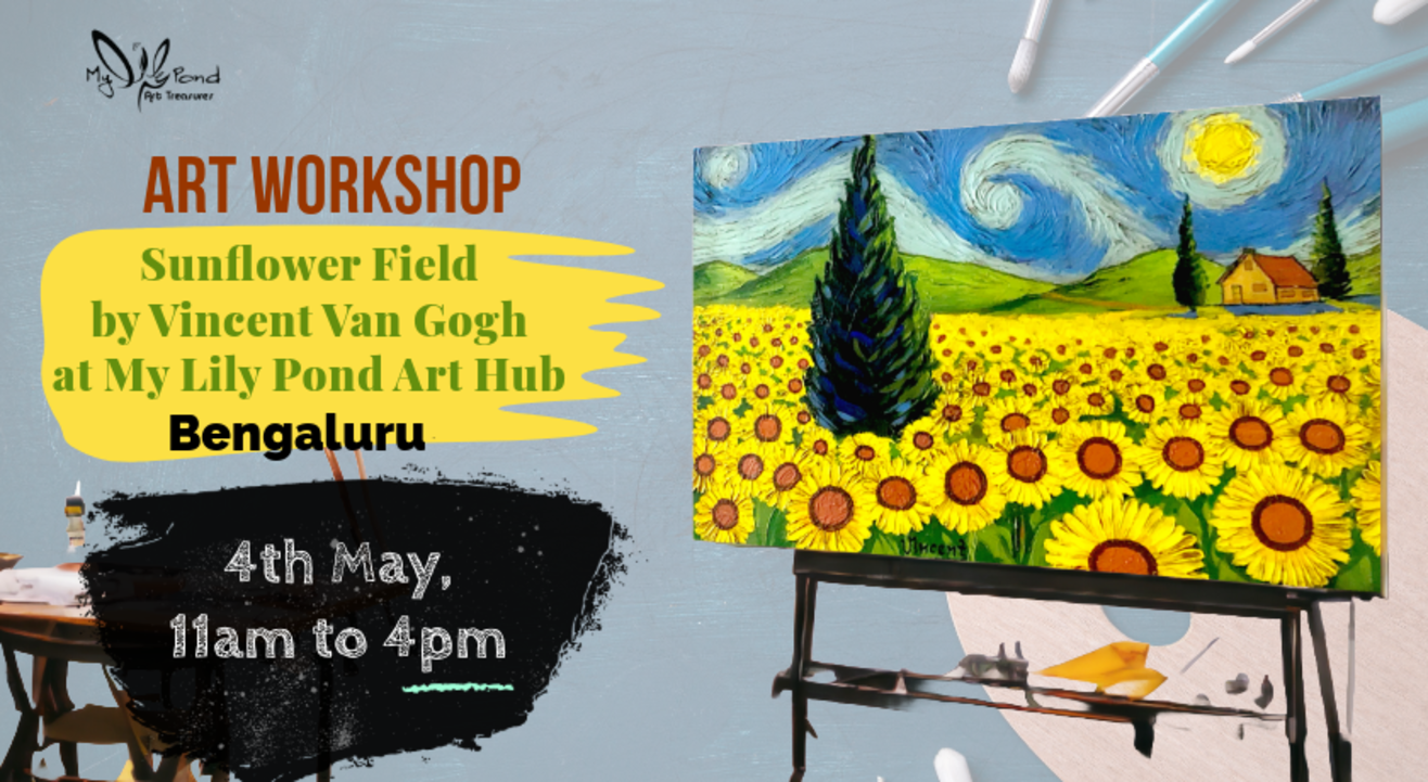 Art Workshop | Paint like Vincent Van Gogh | My Lily Pond Art Hub