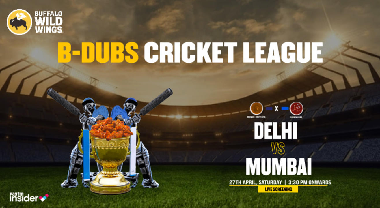 Delhi vs Mumbai Live Screening | BWW Hyd Airport