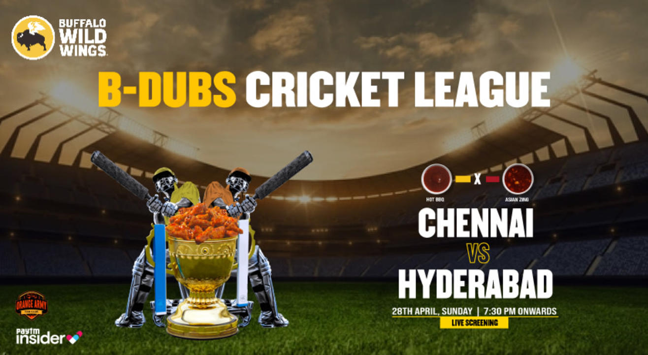 Chennai vs Hyderabad Live Screening | BWW Phoenix Marketcity