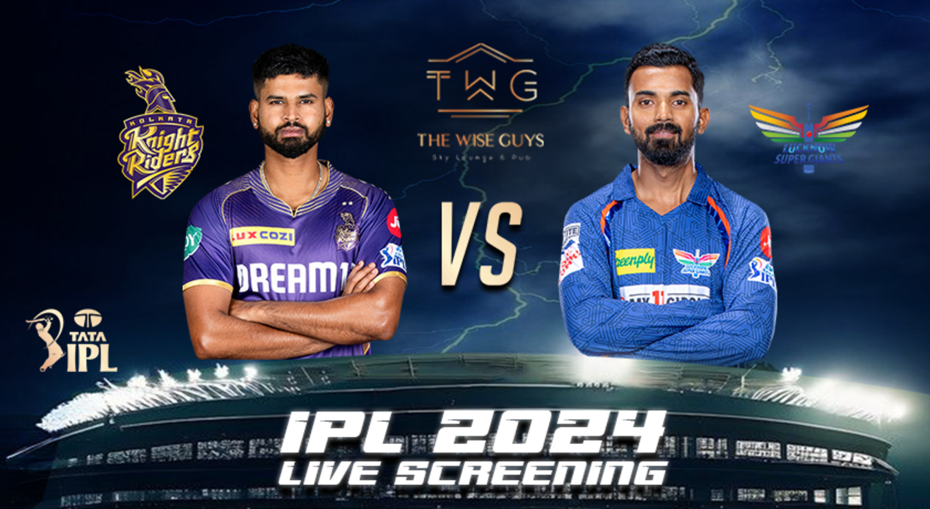 KKR VS LSG | IPL LIVE SCREENING