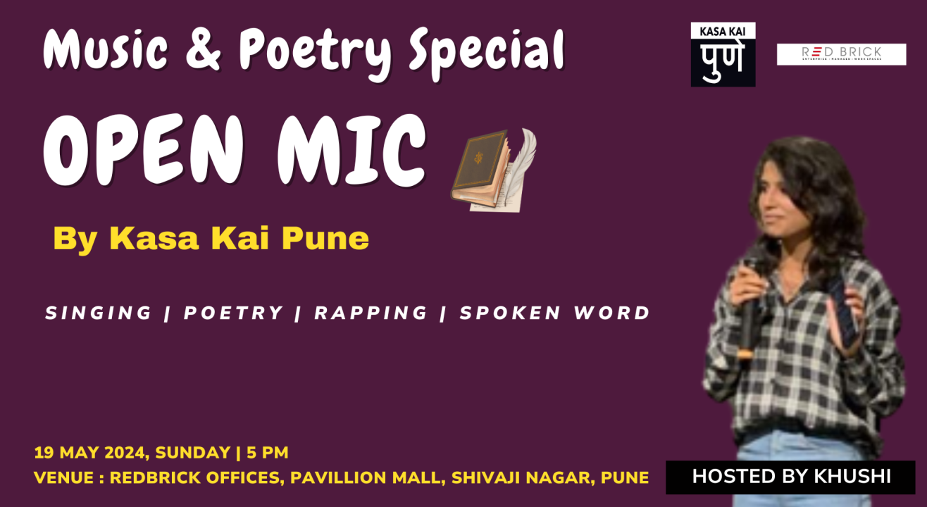  MUSIC & POETRY SPECIAL OPEN MIC BY KASA KAI PUNE