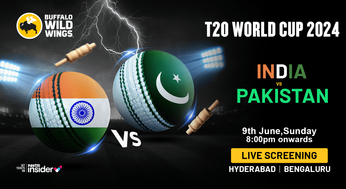 India vs Pakistan | T20 World Cup 2024 Live Screening | BWW Jubilee Hills