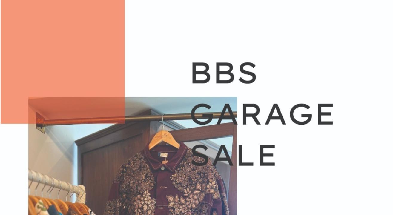 BBS GARAGE SALE 