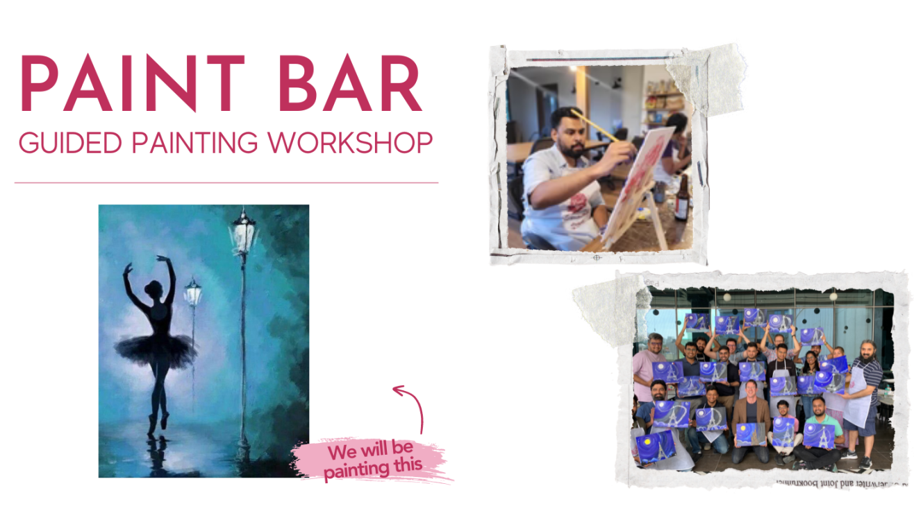 Paint Bar | Painting Workshops | Guided Painting Events - 12th May