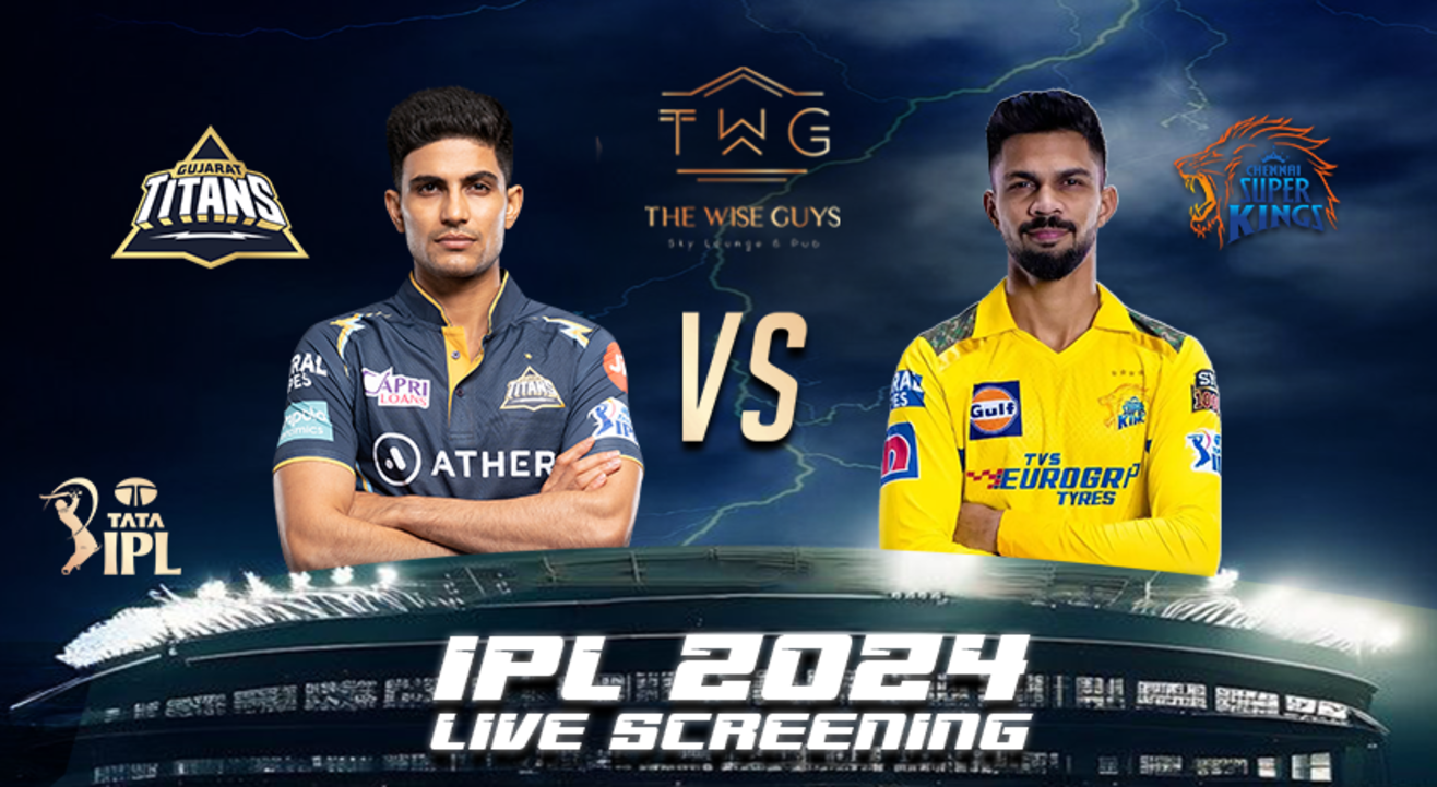 GT VS CSK | IPL LIVE SCREENING 