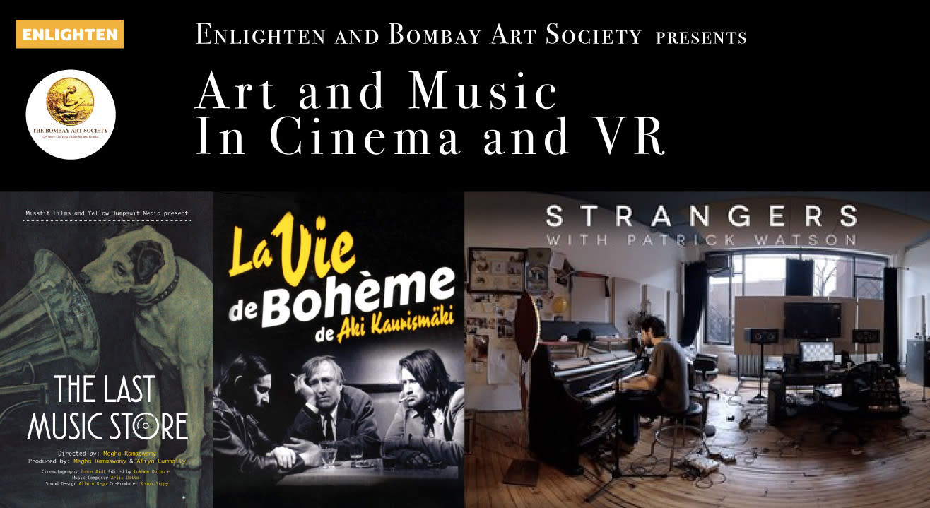 Art and Music - In Cinema and VR Presented by Enlighten and Bombay Art Society