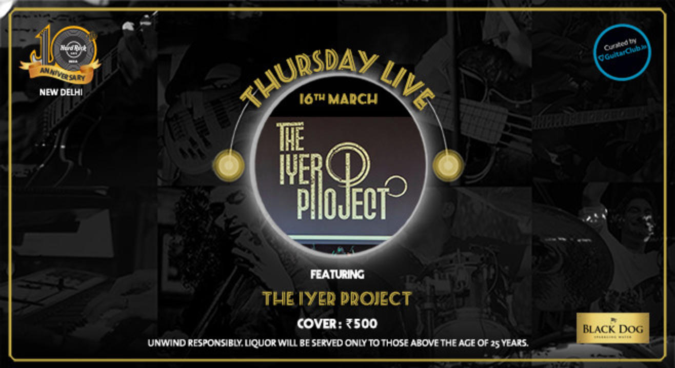 The Iyer Project Live! Opening act by Motif Of A Cube - Thursday Live!