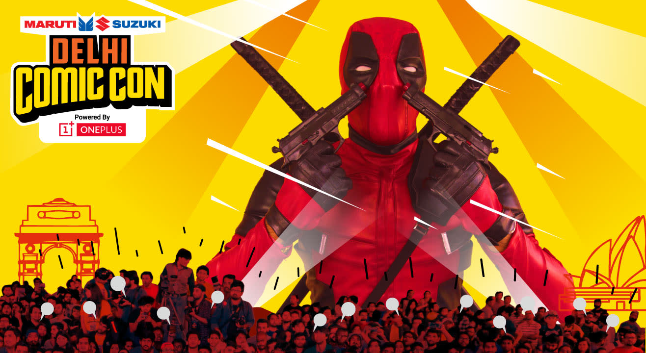 Book tickets to Delhi Comic Con