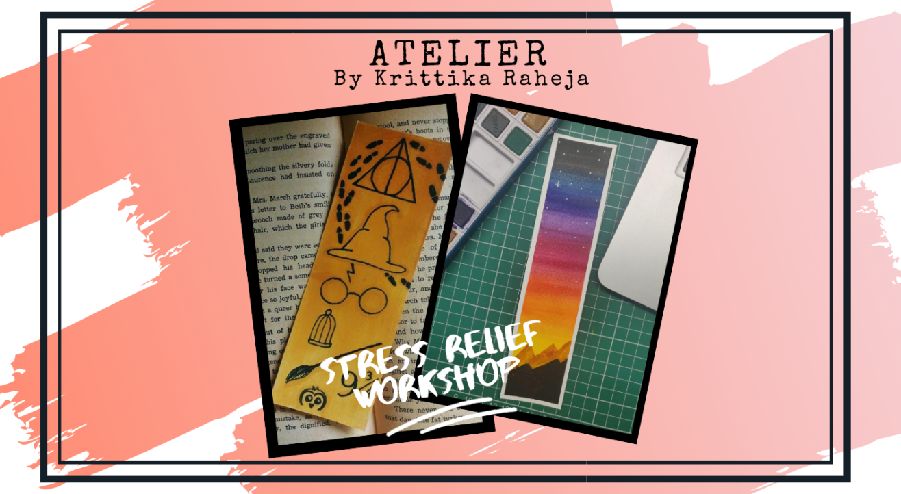  Stress Relief Art Workshop - Bookmarks