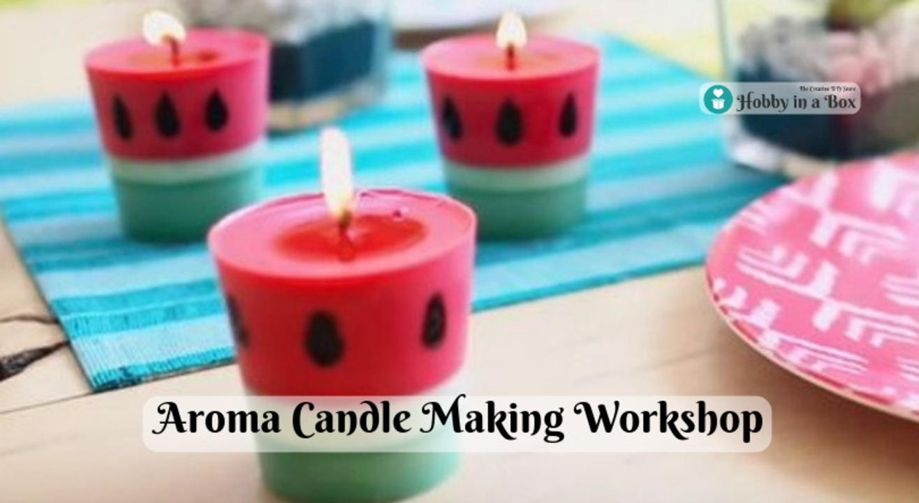 Aroma Candle Making by Hobby in a Box