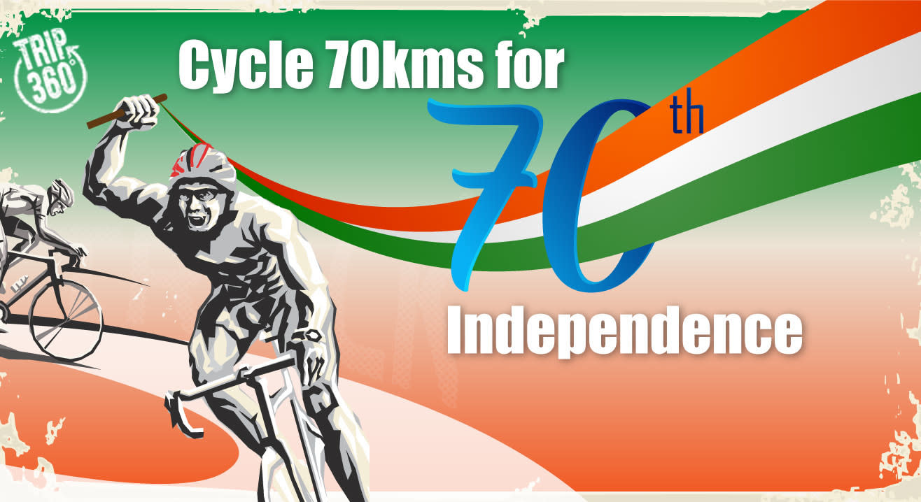Book tickets to Independence Day Cycle Ride