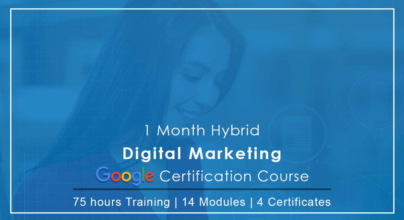 Book tickets to Digital Marketing Google Certification Weekend Program