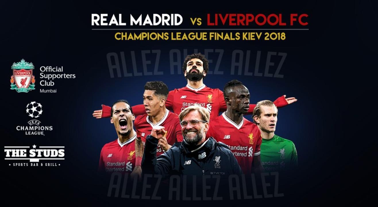 Book tickets to Liverpool v Real Madrid UCL Final Official Screening, Juhu