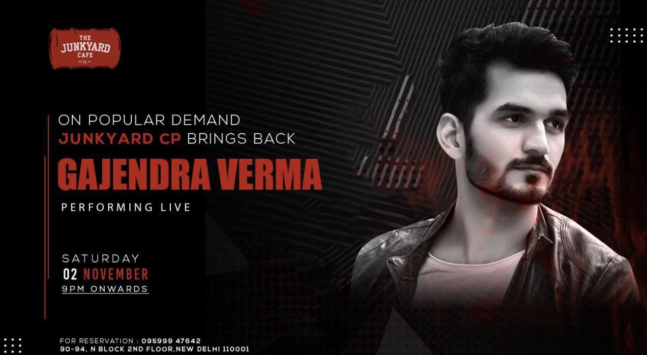 Gajendra Verma Performing Live