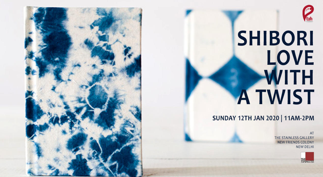 Shibori Love with a Twist Tie & Dye