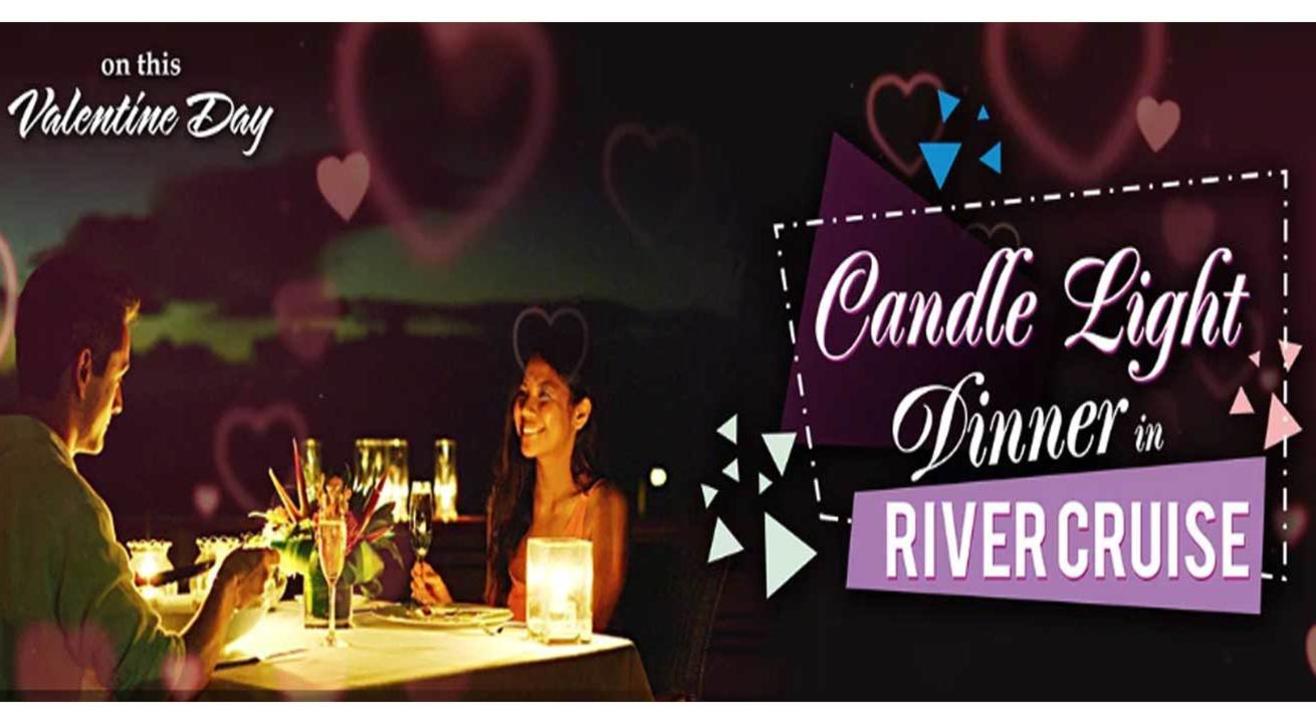 Candle Light Dinner in River Cruise by Travel Amigo