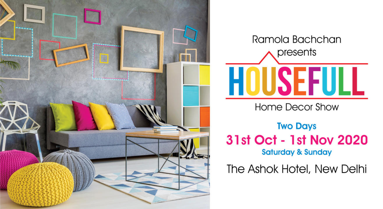HouseFull 2020 Home Decor Exhibition by Ramola Bachchan