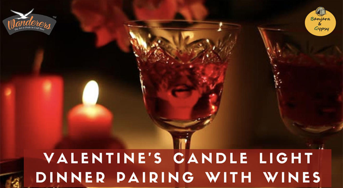 Valentine's Candle light Dinner at Wanderers Brewery, Kalyan Nagar