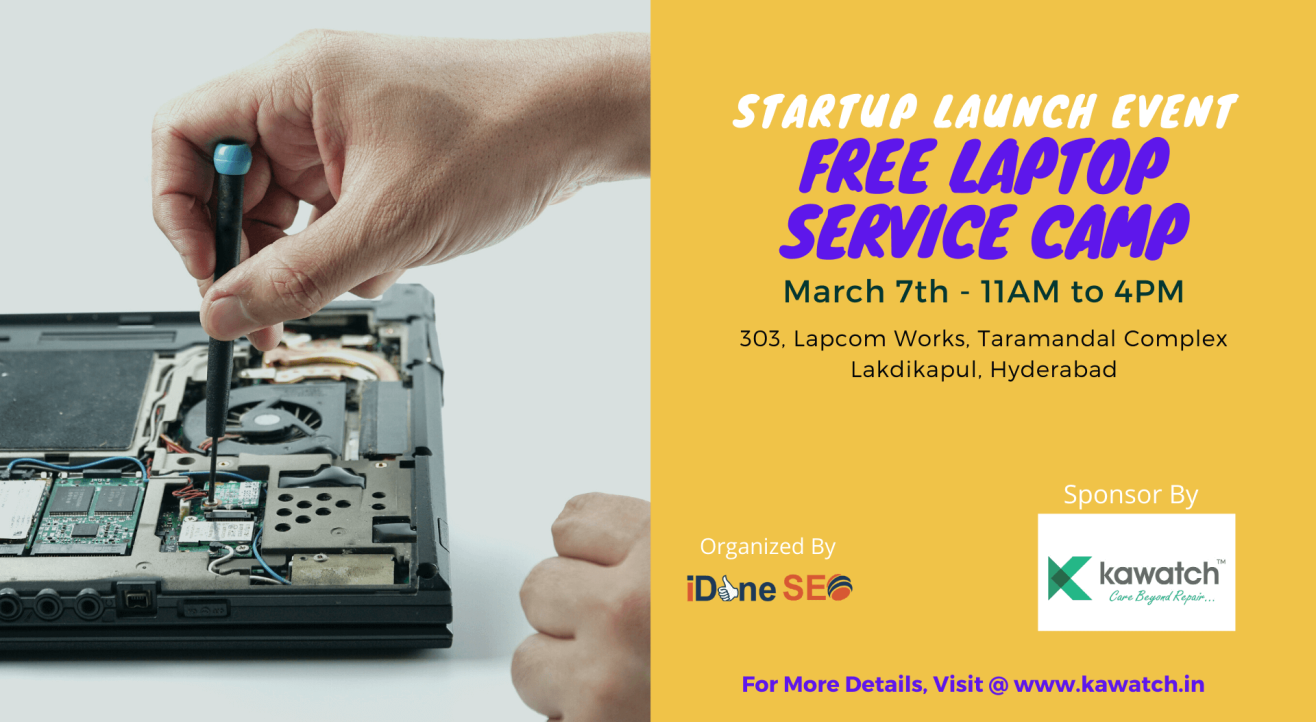 Free Laptop Service Camp