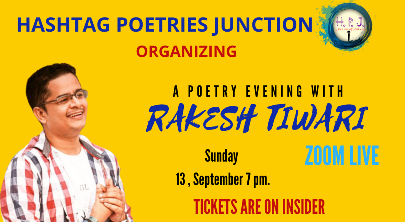 POETRY EVENING WITH RAKESH TIWARI