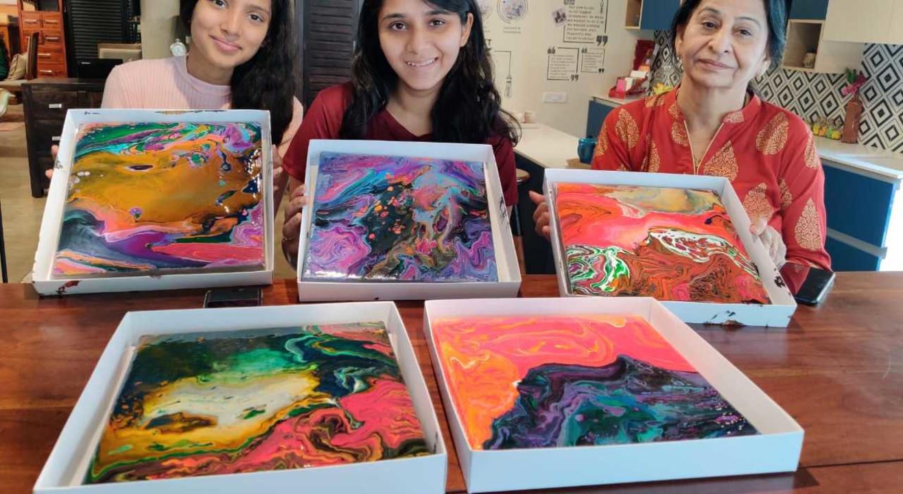 Fluid Art with KIT, by Impressions Art