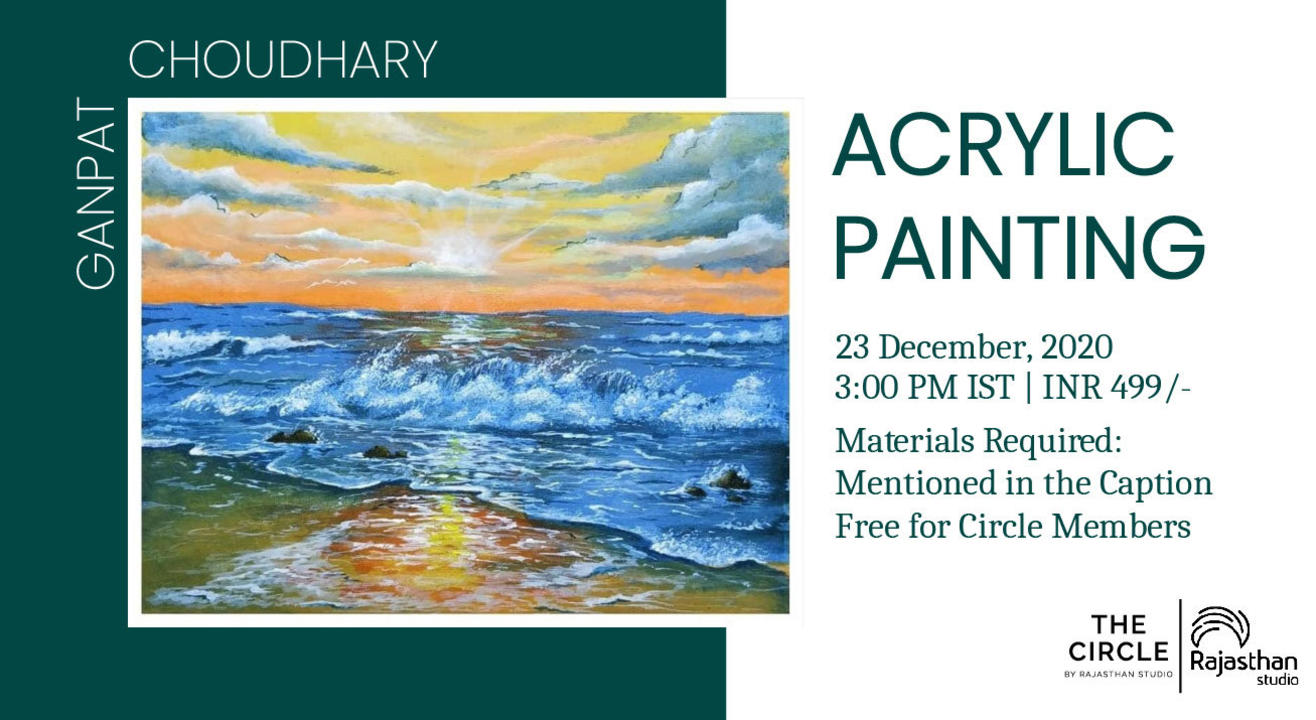 Acrylic Painting By Rajasthan Studio