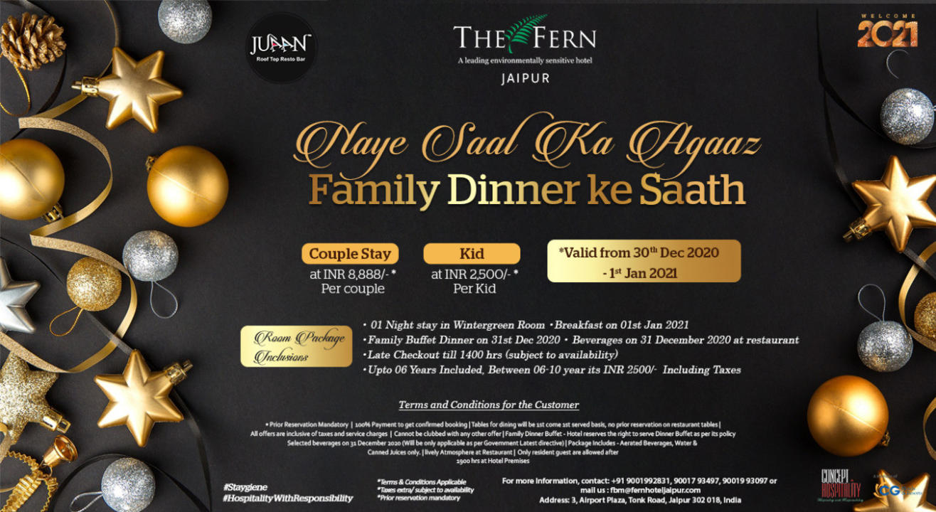 New Year&#039;s Eve 2021 @ The Fern, Jaipur