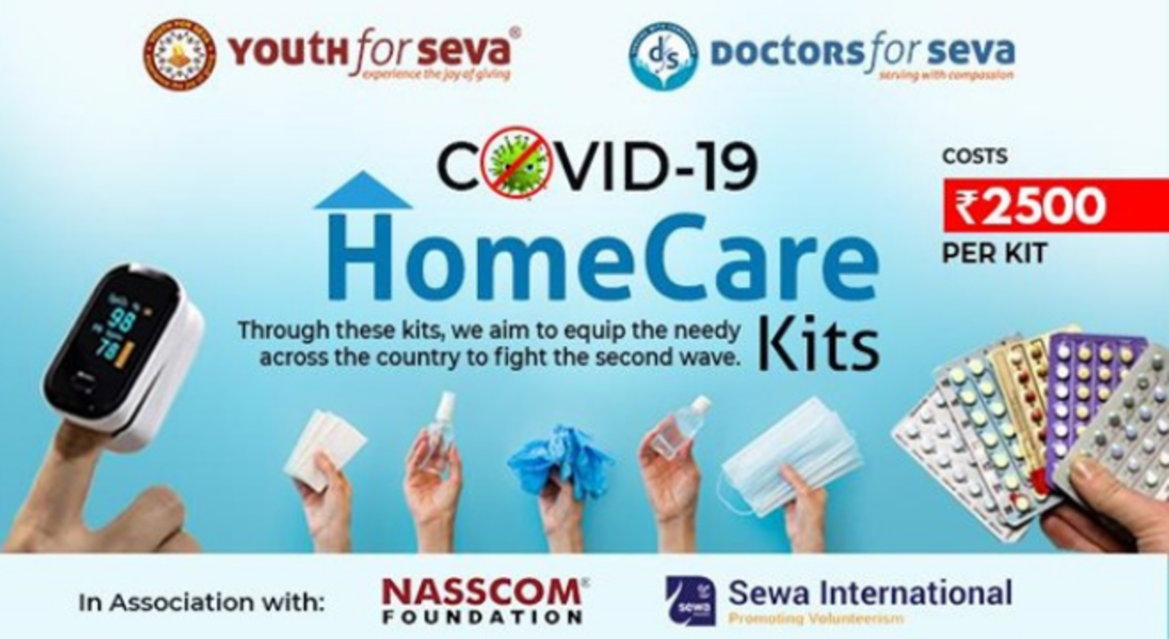COVID19 Homecare Kits Youth for Seva Causes Event in Pan India