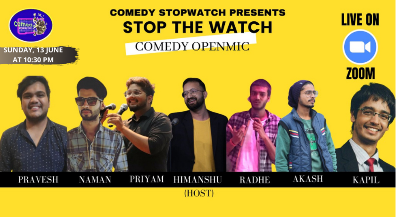 STOP THE WATCH COMEDY OPENMIC