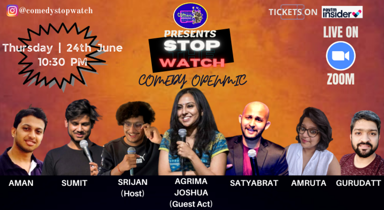 STOP THE WATCH COMEDY OPENMIC