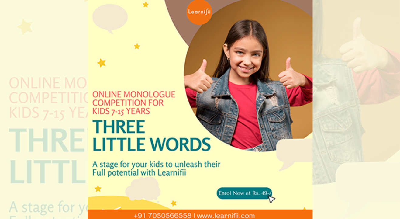Kids Online Monologue Competition