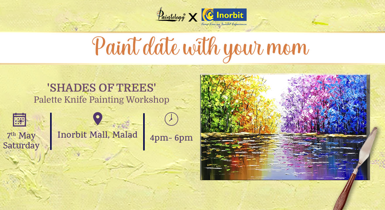 7th May Mothers’ Day Special Knife Painting