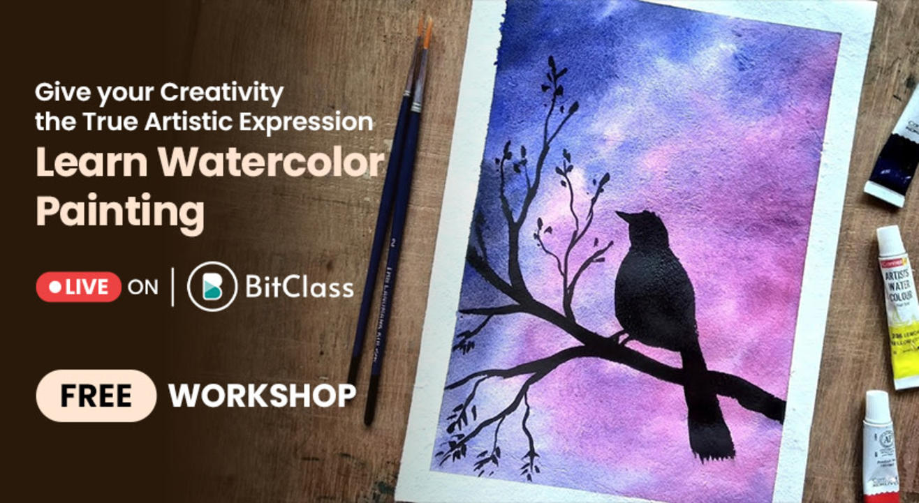 Learn Watercolor Painting Give your Creativity the True Artistic
