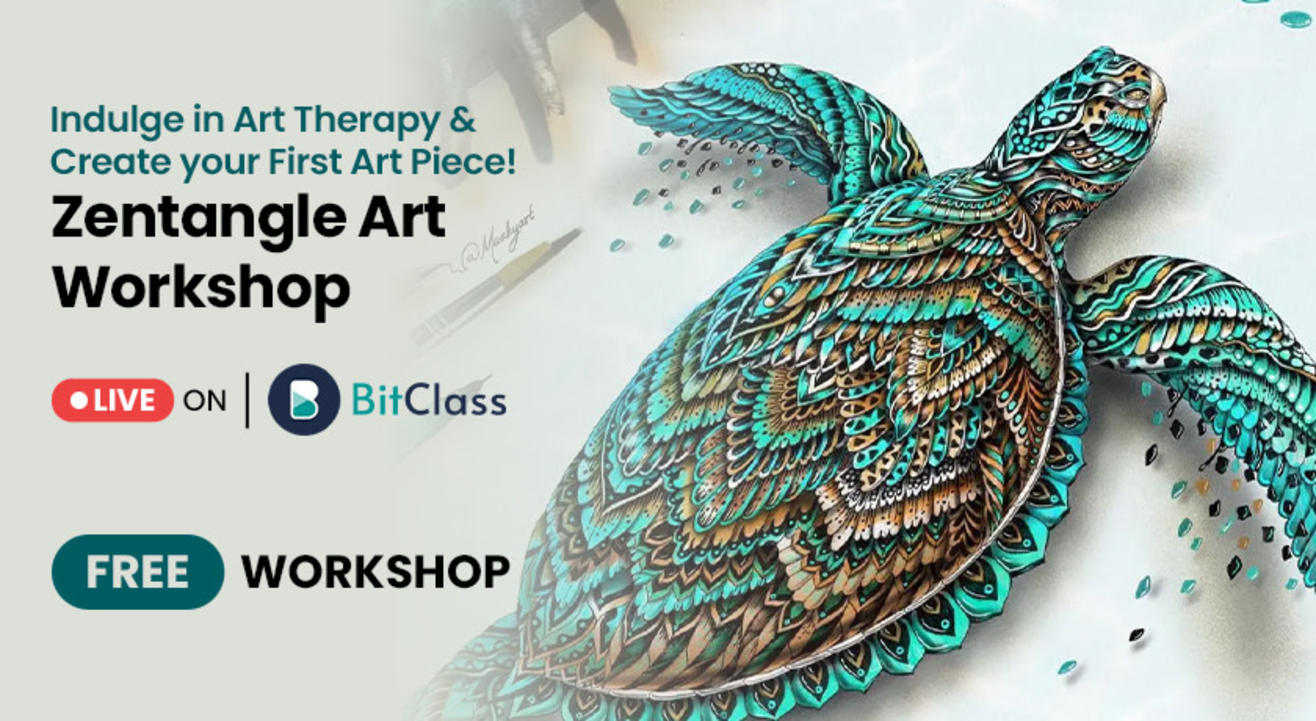 Zentangle Art Indulge in Art Therapy & Create your First Art