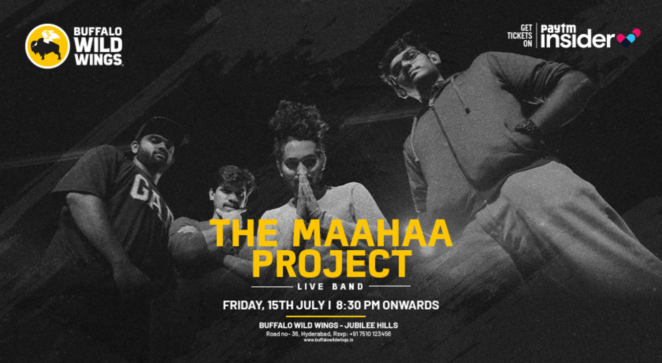 MaaHaa Project LIVE at Buffalo Wild Wings Jubilee Hills