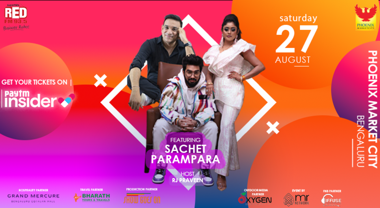 Sachet Parampara live in Concert